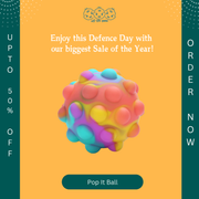 Pop It Ball - Best Stress Relief Toys-Pop Fidget Ball