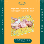 (1 pcs) Baby Diaper Changing Sheet-Diaper Changing Mat