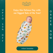 Infant Swaddle-Baby Swaddle Blanket (Organic Cotton)