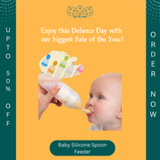 Baby Silicon Spoon Feeder (cerelac Feedings)