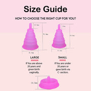 Collapsible Menstrual Cup With Cute Storage Case | Moms Range By We The Babies