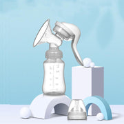 Ergonomic Manual Breast Pump - Portable, and Eco-Friendly = 2 Cleaning Brushes