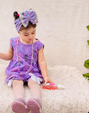 (Pack of 5) Trendy Summer Baby Frocks with Hairbands - Mix Designs