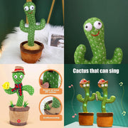 Dancing Cactus Bluetooth + Chargeable Multiple Designs Plush Toy