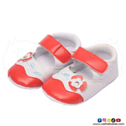 Casual Shoe For Baby Girl (Red & white)