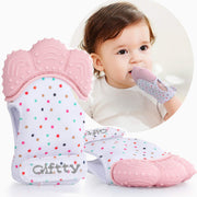 Baby Silicon Hand Mittens-Baby Teething Mitten (1 pcs)