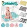 (Pack Of 3) Baby Diaper Changing Mat-Foldable Washable Waterproof Mattress