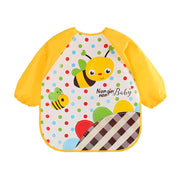 Baby Silicon Full Sleeves Apron Bib