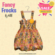 Fancy Frocks For Baby Girl-Mix Design Smoke Baby Frocks (Pack of 3)