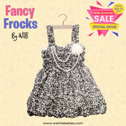 Fancy Frocks For Baby Girl-Mix Design Smoke Baby Frocks (Pack of 3)