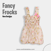 Fancy Frocks For Baby Girl-Mix Design Smoke Baby Frocks (Pack of 3)