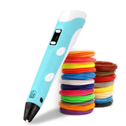 3D Printing Pen, Intelligent 3D Pen with PLA Filaments LED Display