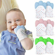 Baby Silicon Hand Mittens-Baby Teething Mitten (pair)