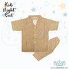 line Print Cotton Night Suit For Kids 